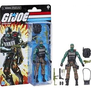 Hasbro G.I. Joe Classified Series Retro Cardback Beach Head 6 inch Action Figure